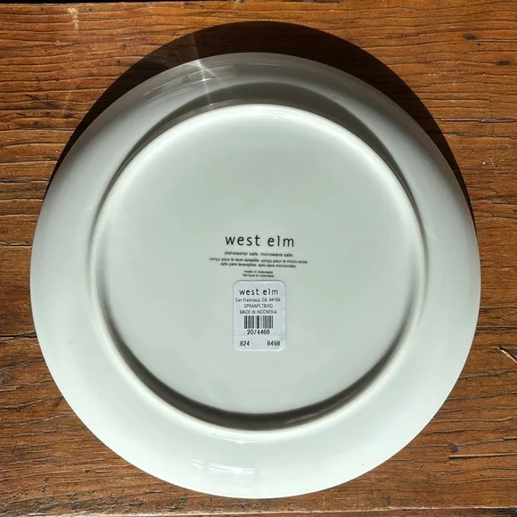 Brand New West Elm Bird Plate - Have 2 available - Picture 2 of 2